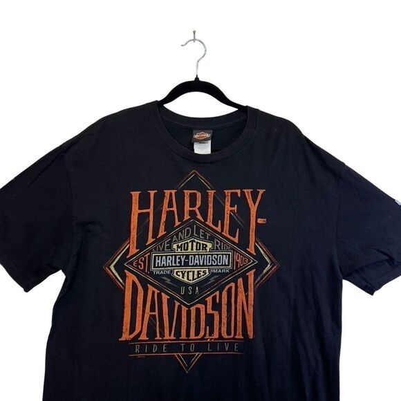 XL Harley Davidson Tee Shirt McGrath iowa city hawkeye - Picture 9 of 13